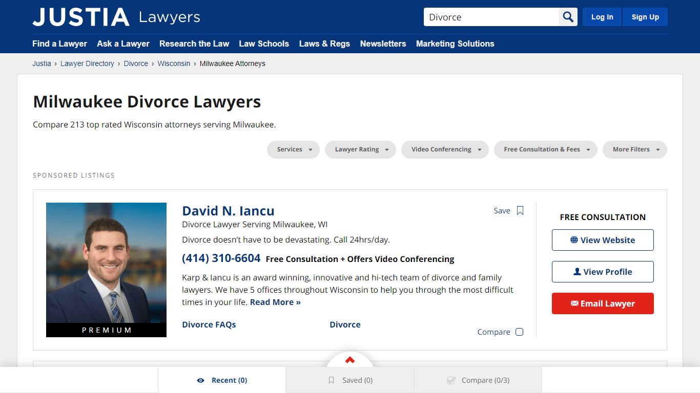 Milwaukee Divorce Lawyers | Compare Top Rated Wisconsin Attorneys - Justia